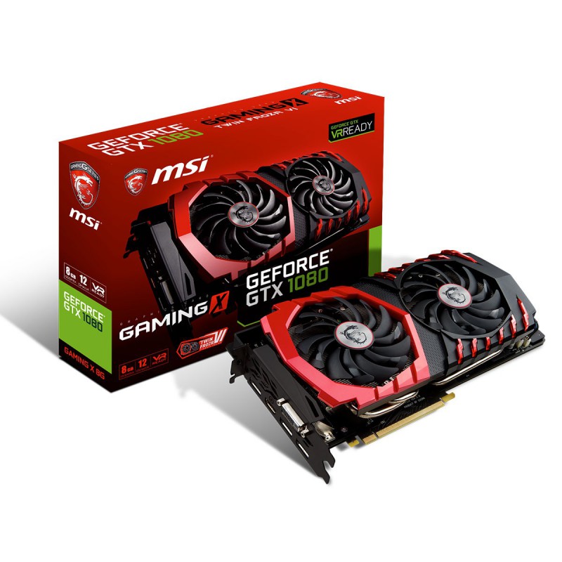 Carte graphique MSI GTX 1080 Gaming X / 8 Go