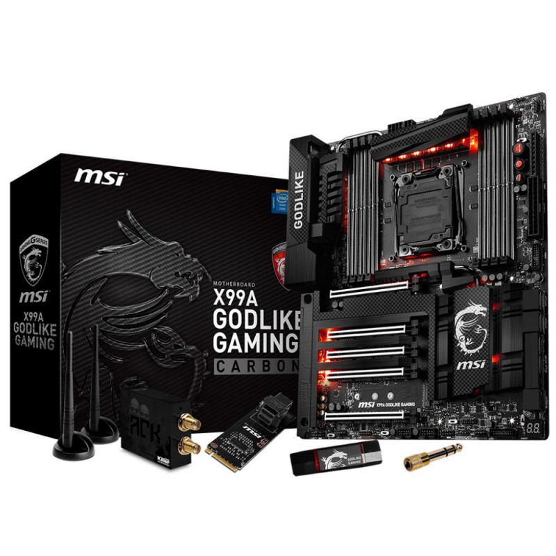 Carte mère MSI X99A GODLIKE GAMING Carbon