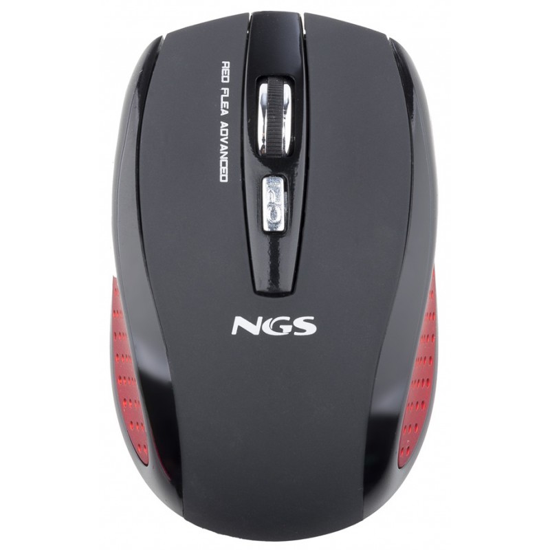 Souris sans Fil NGS Flea Advanced / Rouge