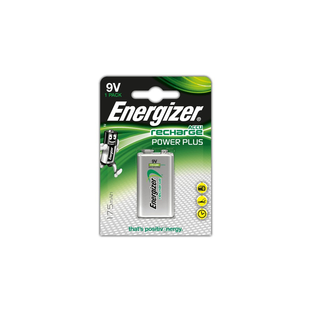 Pile Rechargeable Energizer Recharge Power Plus 9V