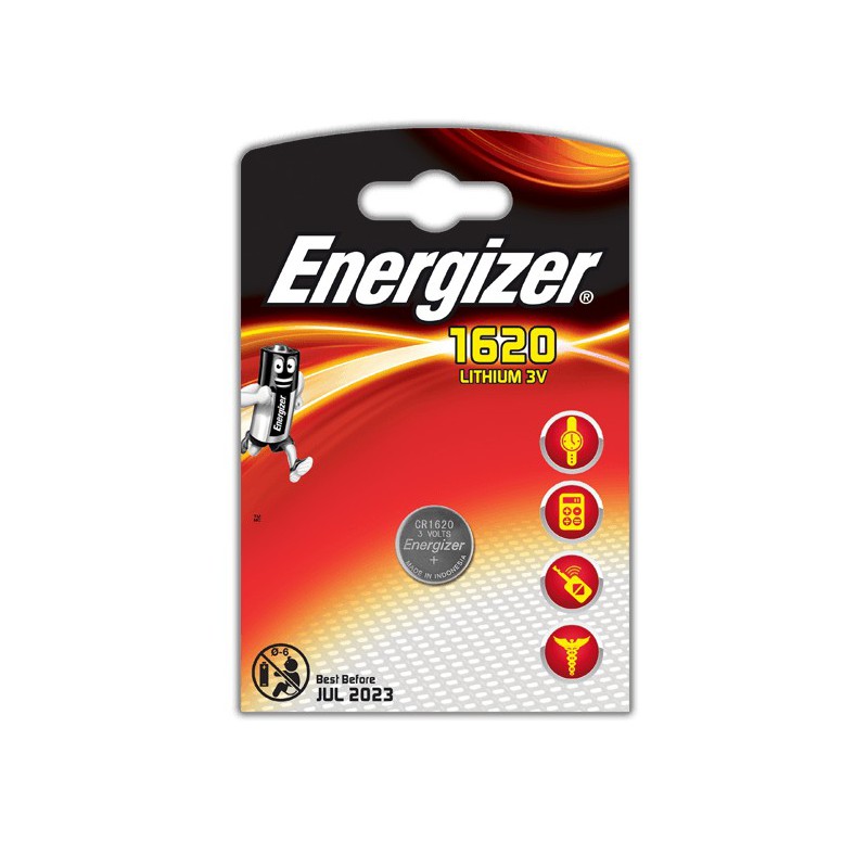 Pile Energizer CR1620 Lithium 3V