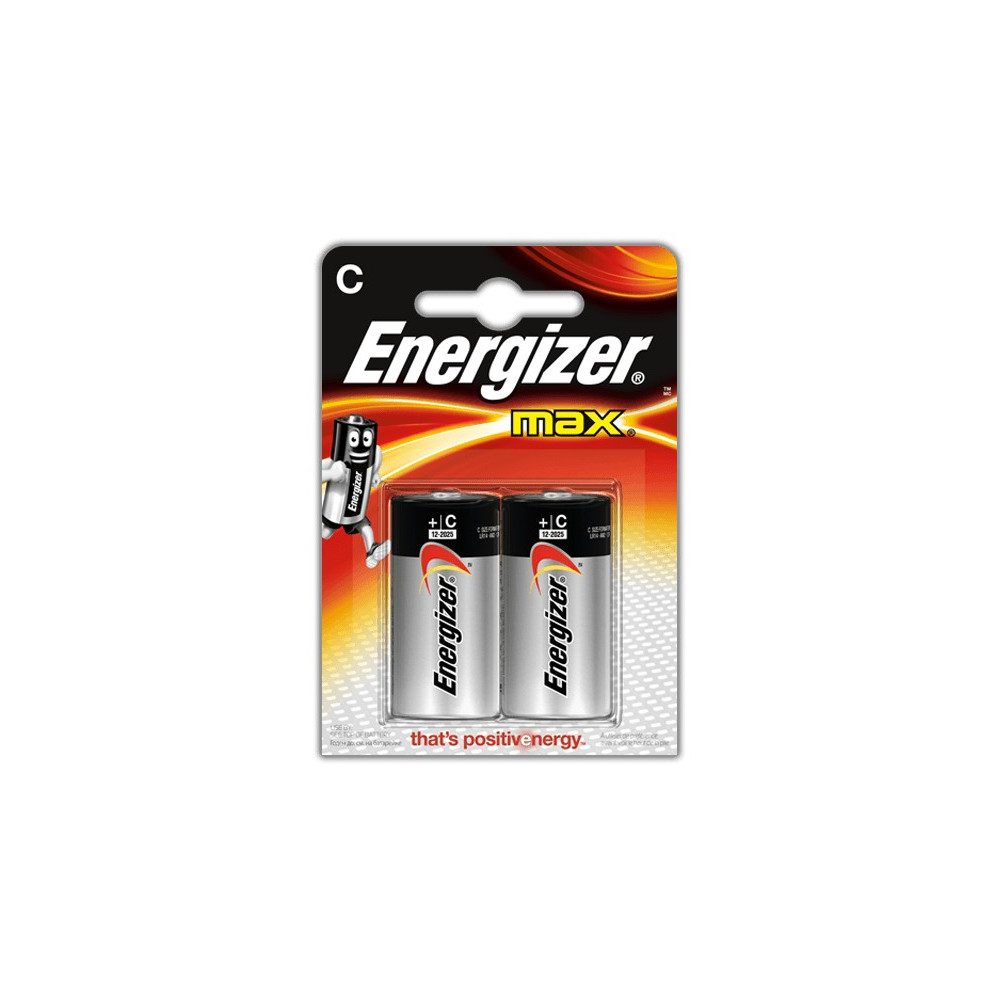 2x Piles Energizer Max C