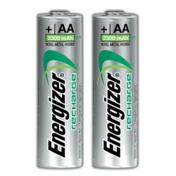 2x Piles Energizer Recharge Extreme AA