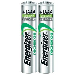 2x Piles Energizer Recharge Extreme AAA
