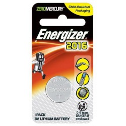 Pile Energizer CR2016 Lithium 3V