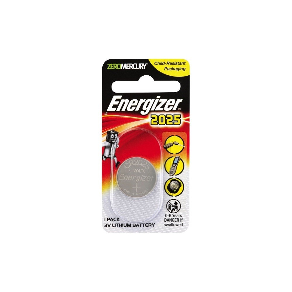 Pile Energizer CR2025 Lithium 3V