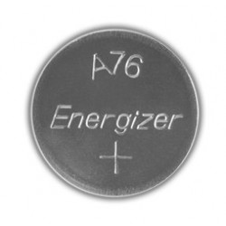 2x Piles Energizer A76 Alkaline 1.5V