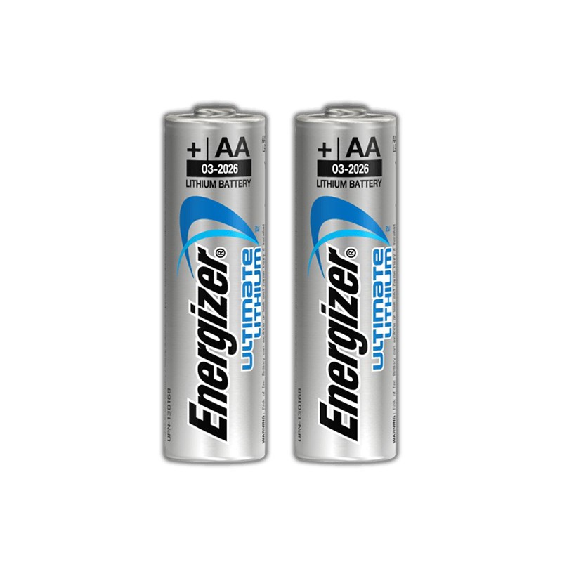 2x Piles Energizer Ultimate Lithium AA