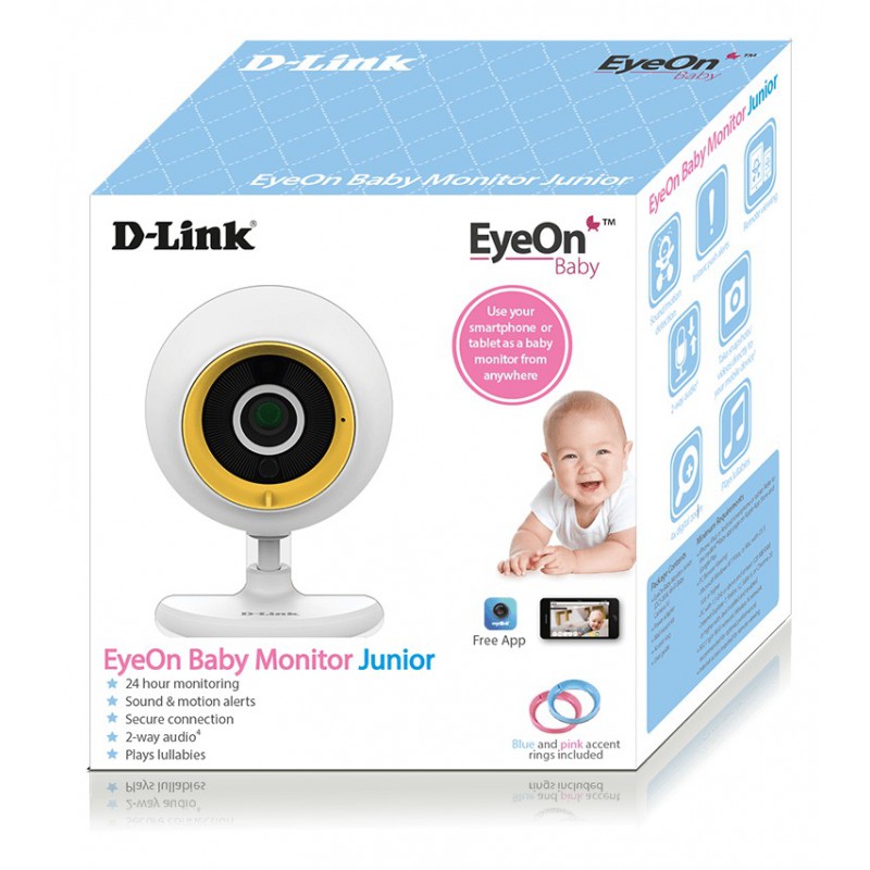 Caméra de surveillance sans fil Pour Bébé D-Link EyeOn Baby Junior