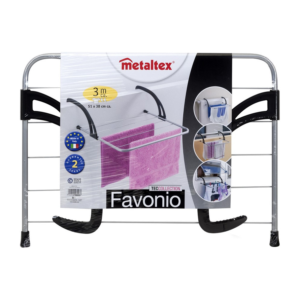 Séchoir adaptable Metaltex Favonio