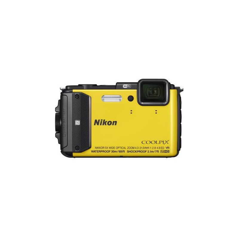 Appareil Photo Nikon Coolpix AW100 / Jaune