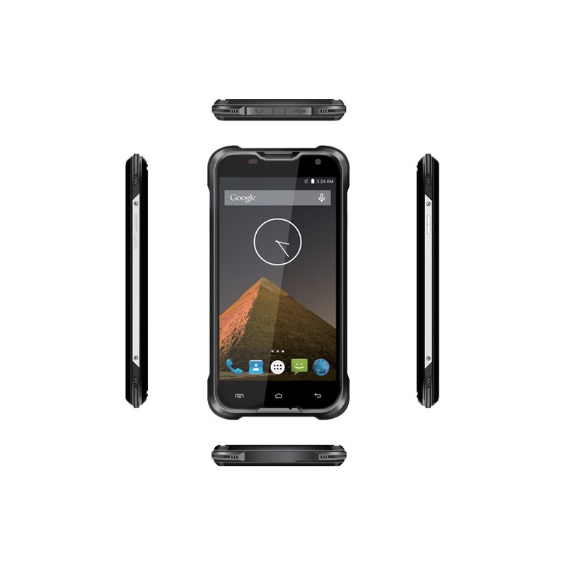 Téléphone Portable Smartek Raptor R5 / Double SIM / Gris + SIM Offerte