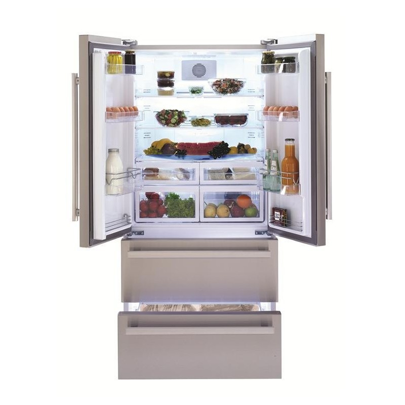 Réfrigérateur BEKO Side By Side / Silver