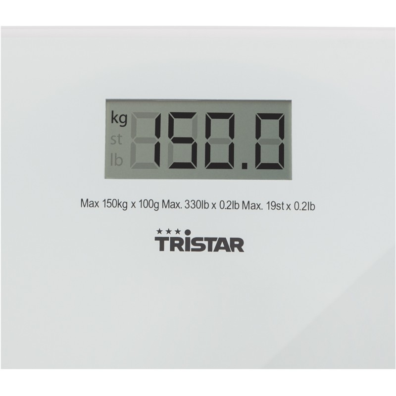 Pèse personne Ultra plat Tristar WG-2419