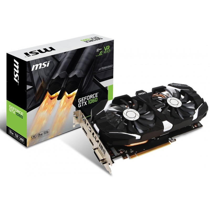 Carte graphique MSI GTX 1060 Armor OCV1 / 3 Go