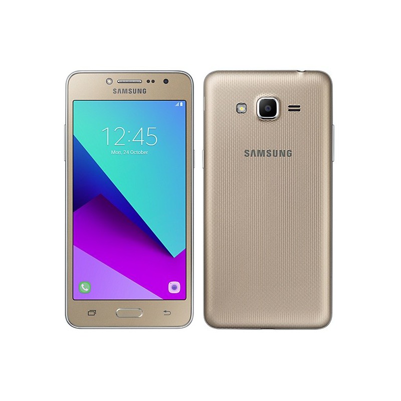 Téléphone Portable Samsung Galaxy Grand Prime Plus / Double SIM / Gold + SIM Offerte + Gratuité 15DT