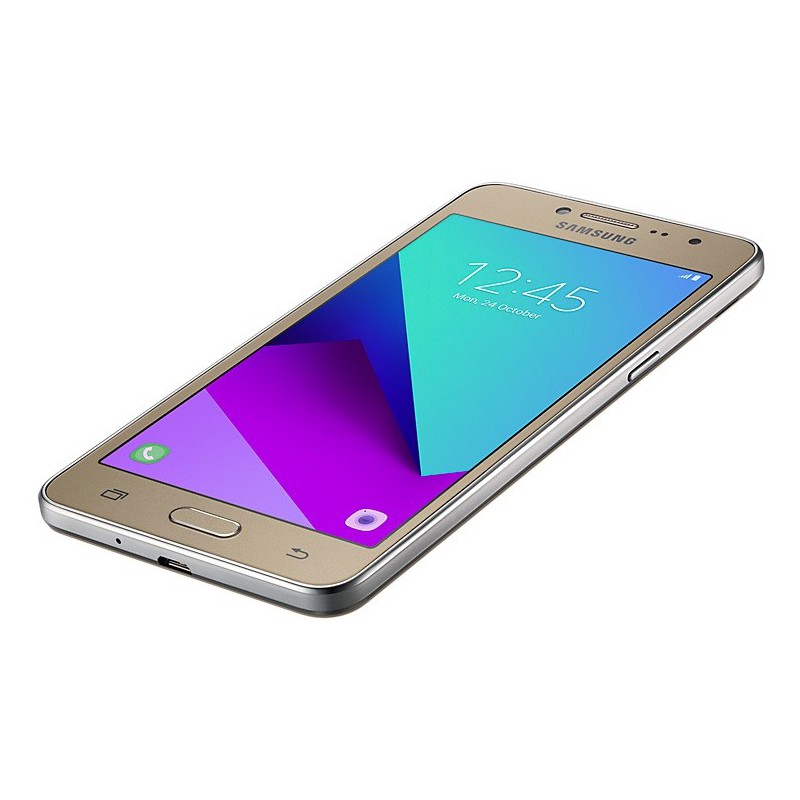 Téléphone Portable Samsung Galaxy Grand Prime Plus / Double SIM / Gold + SIM Offerte + Gratuité 15DT