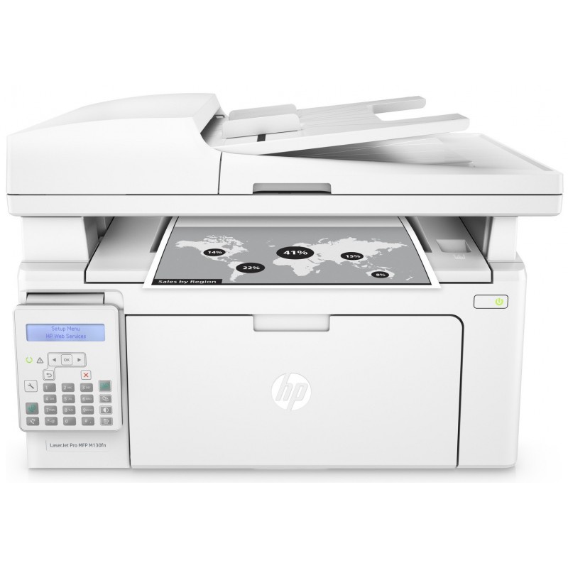 Imprimante Multifonction Laser Noir&Blanc HP LaserJet Pro M130fn