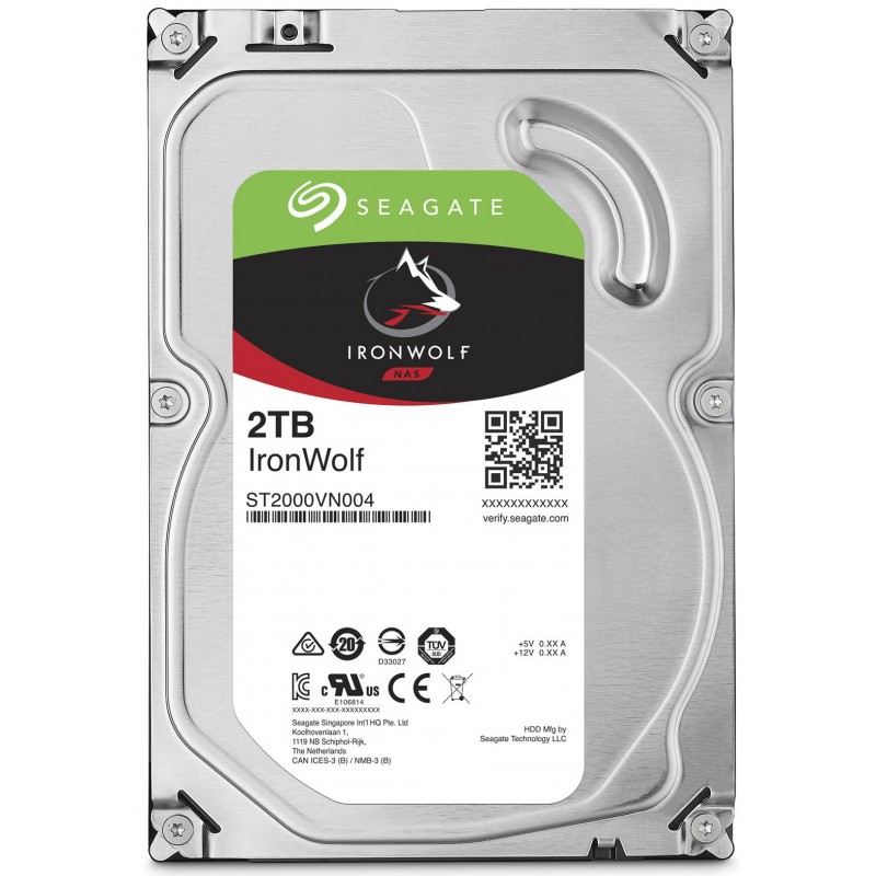 Disque Dur Interne 3.5" Seagate SkyHawk Surveillance 2 To