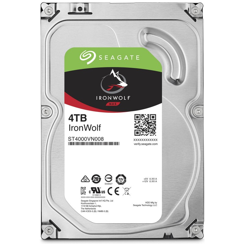 Disque Dur Interne 3.5" Seagate IronWolf / 2 To