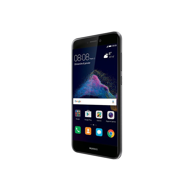 Téléphone Portable Huawei GR3 2017 / 4G / Double SIM / Noir+ Film de protection + Coque + SIM Offerte