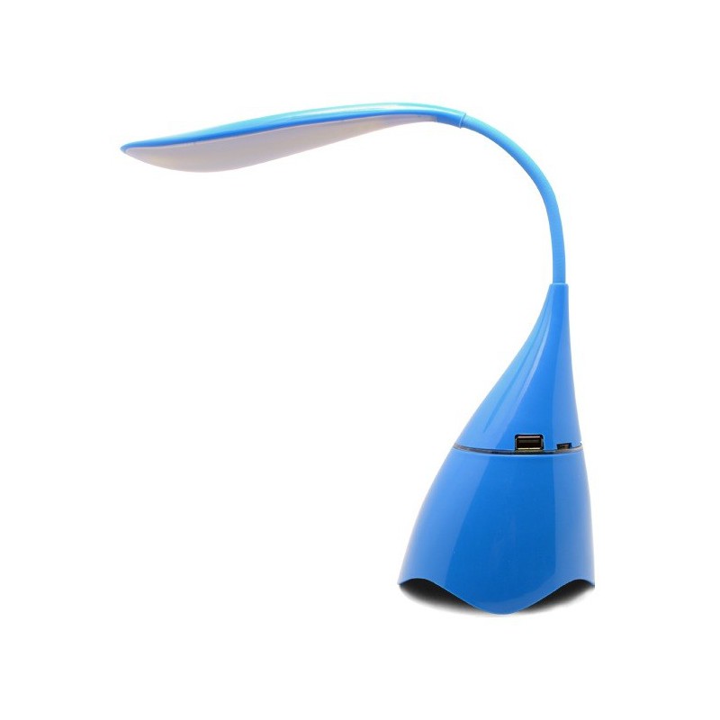 Haut Parleur Bluetooth avec Lampe LED intégrée JeDEL BH-10 / Bleu