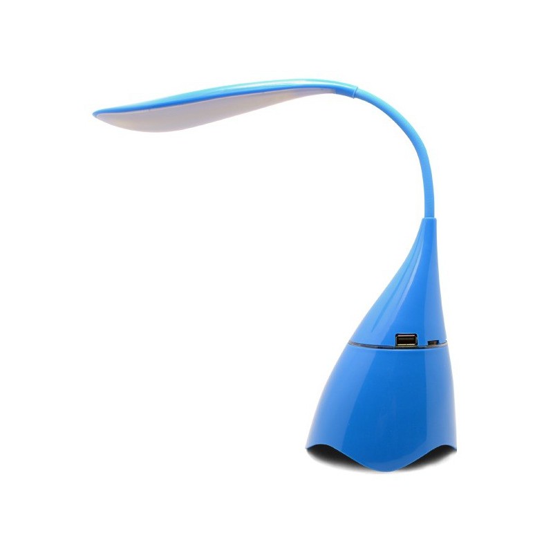 Haut Parleur Bluetooth avec Lampe LED intégrée JeDEL BH-10 / Bleu