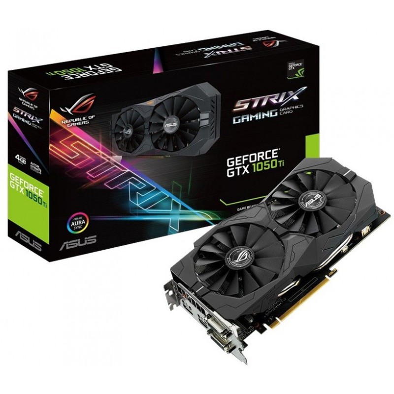 Carte graphique Asus Strix GTX 1050Ti OC 4Go