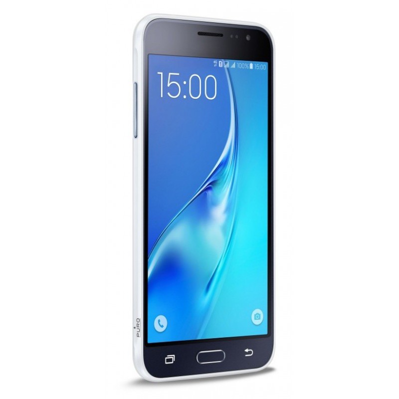 Etui en Silicone Puro pour Samsung Galaxy J3 / Transparent