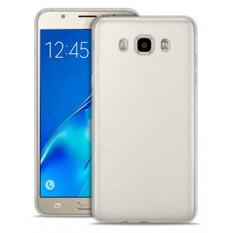 Etui en Silicone Puro pour Samsung Galaxy J7 / Transparent
