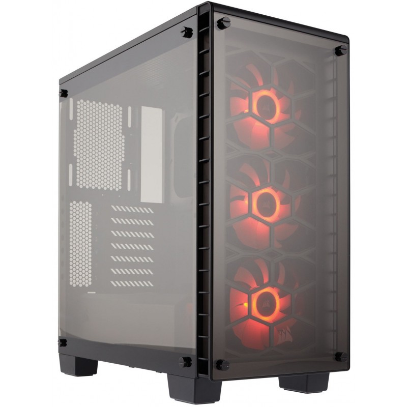 Boitier Gamer Corsair Crystal 460X Avec fenêtre et LED RGB image 0