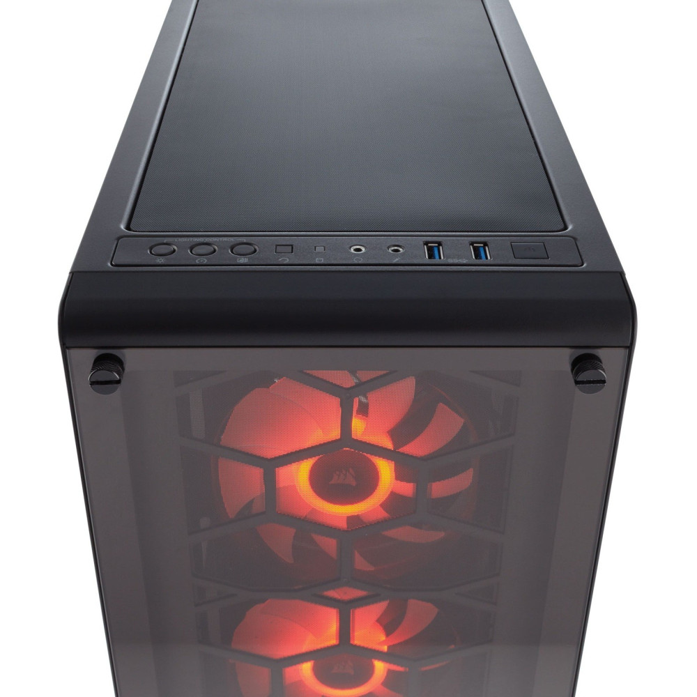 Boitier Gamer Corsair Crystal 460X avec fenêtre