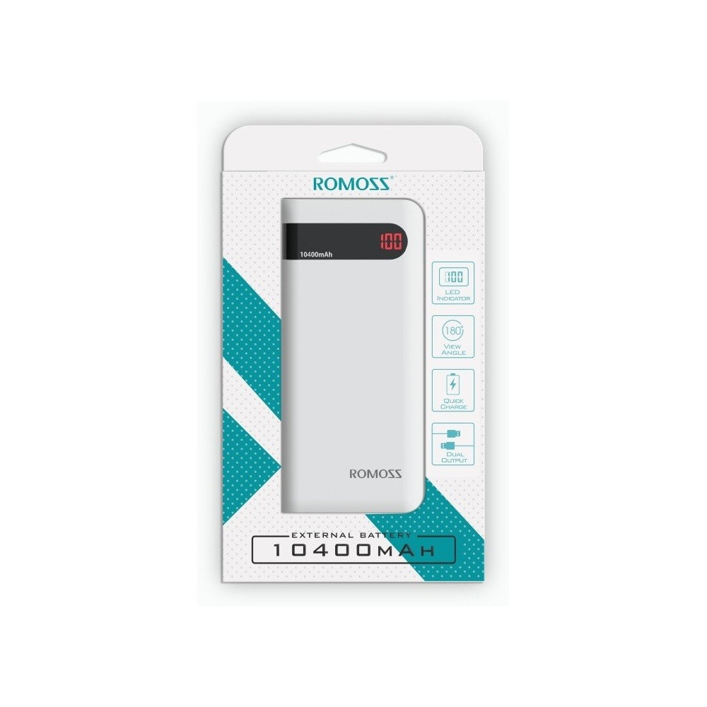 Power Bank ROMOSS Sense 6P / 20 000 mAh avec Afficheur
