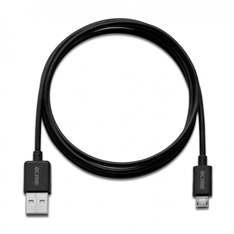 Câble USB vers Micro USB ACME CB01 / Noir