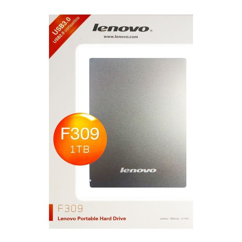 Disque dur externe Lenovo UHD F309 USB 3.0 / 1 To