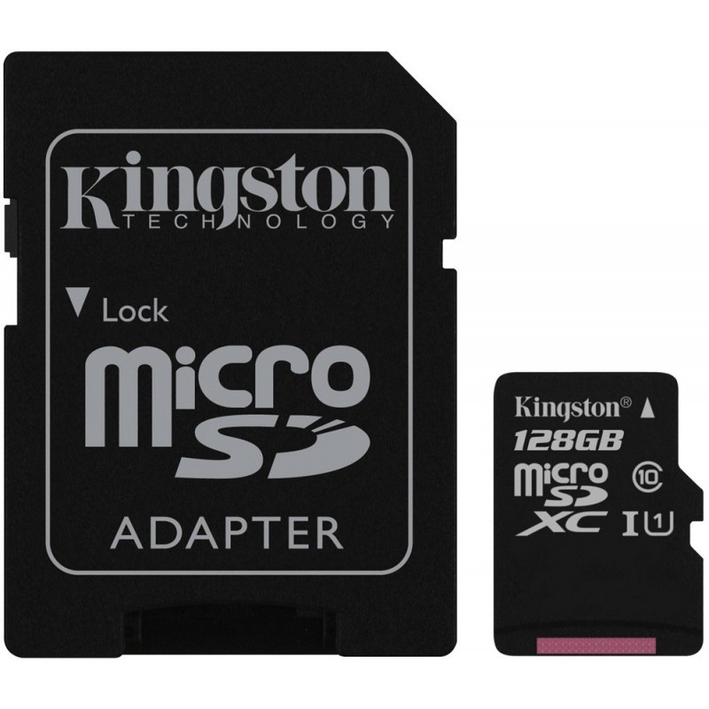 Carte Mémoire Kingston SDXC 128 Go UHS-I U3