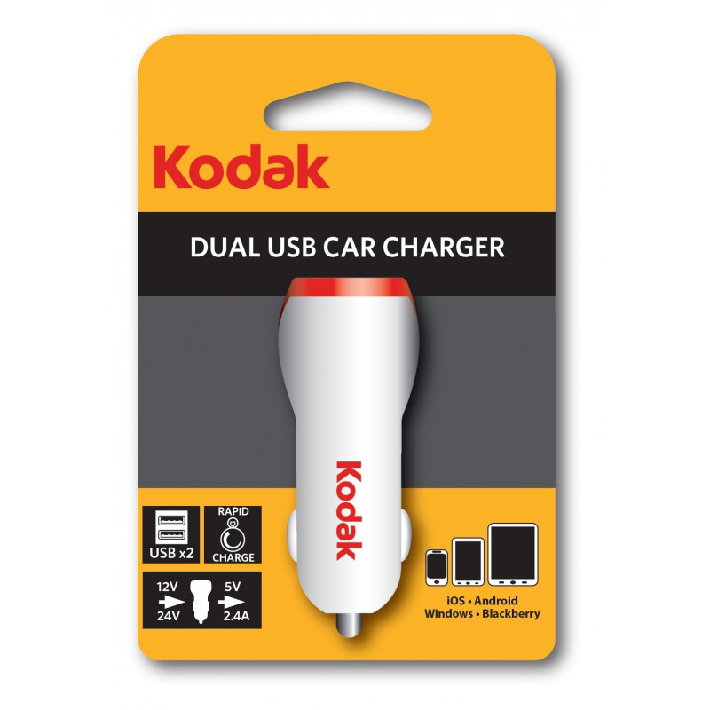 Chargeur Allume Cigare Kodak 2 USB