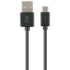 Câble Ksix USB vers Micro USB 1M / Noir