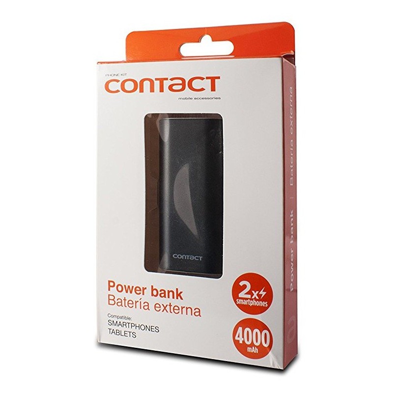 Power Bank Contact 4000 mAh / Noir