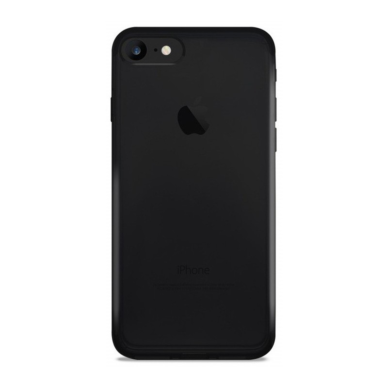 Etui en Silicone Puro pour iPhone 7 / Noir