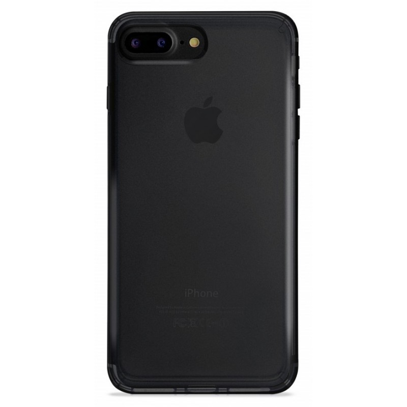 Etui en Silicone Puro Nude pour iPhone 7 Plus / Noir