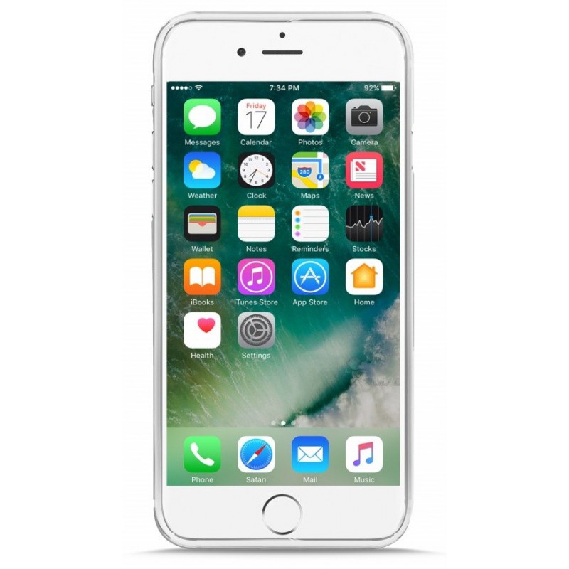 Etui en Silicone Puro Nude pour iPhone 7 Plus / Transparent