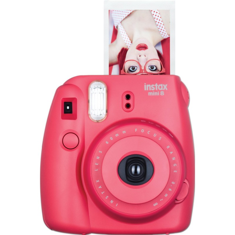 Appareil photo à impression instantanée Fujifilm Instax Mini 8 / Rouge