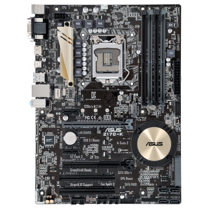 Carte mère Asus Z170 S SABERTOOTH / Socket 1151