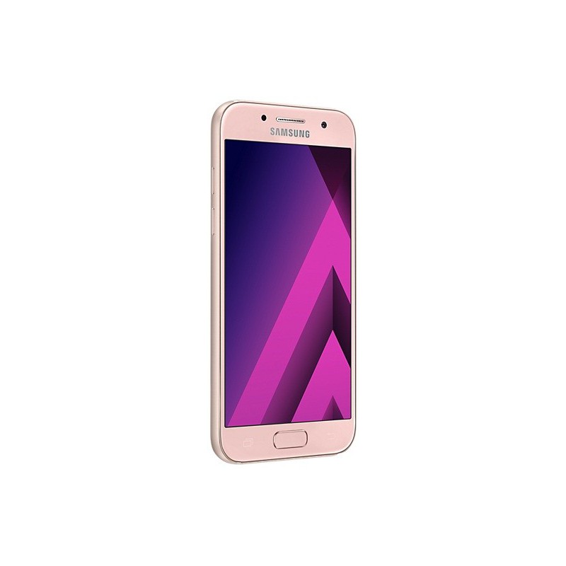 Téléphone Portable Samsung Galaxy A3 2017  / Double SIM / Bleu + Gratuité 20Dt + SIM Offertes