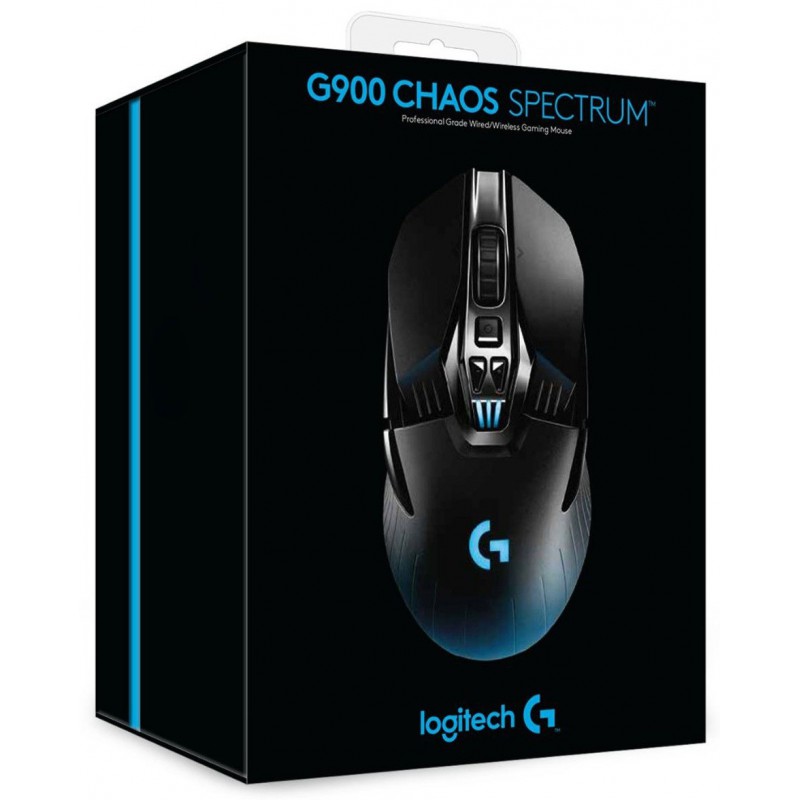 Souris avec ou sans fil Gaming Logitech G900 Chaos Spectrum