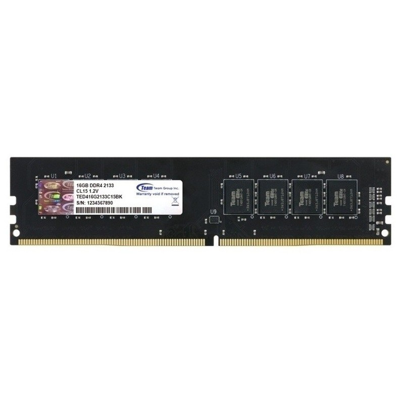 Barrette Mémoire Crucial 16 Go DDR4-2133 UDIMM
