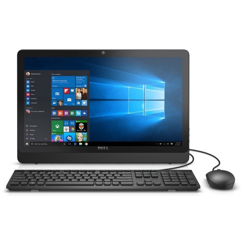 Pc de Bureau All-in-One Tactile Dell Inspiron 3064 / i3 7è Gén / 4Go