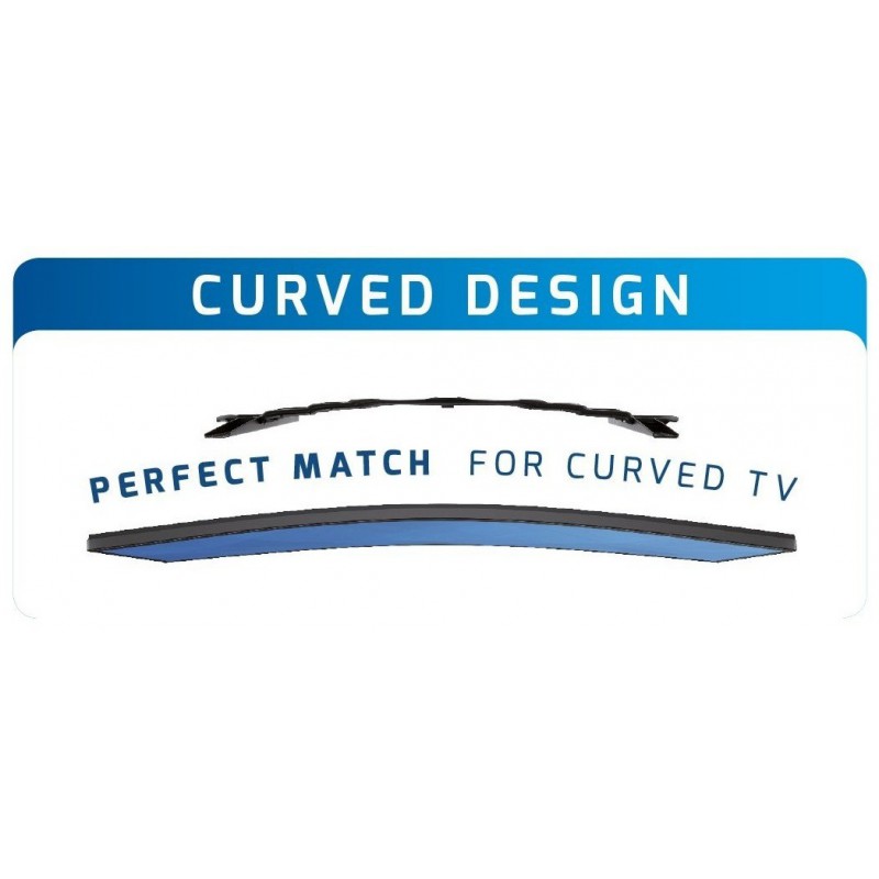 Support mural pour TV Meliconi Curved 400 32"-80"