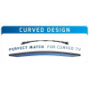 Support mural pour TV Meliconi Curved 400 32"-80"
